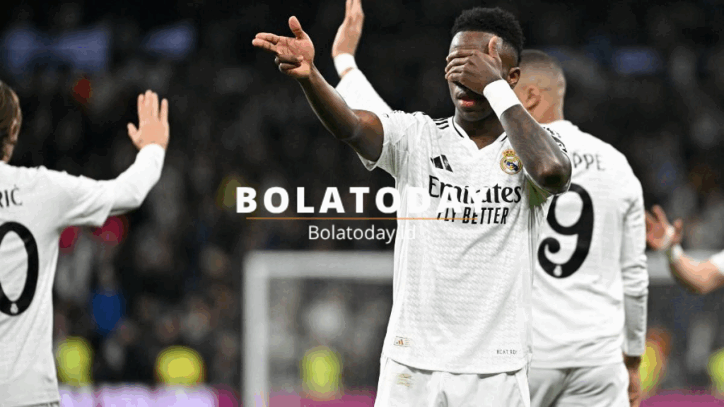 (Selebrasi Menembak Vinicius Jr yang Bikin Penasaran)