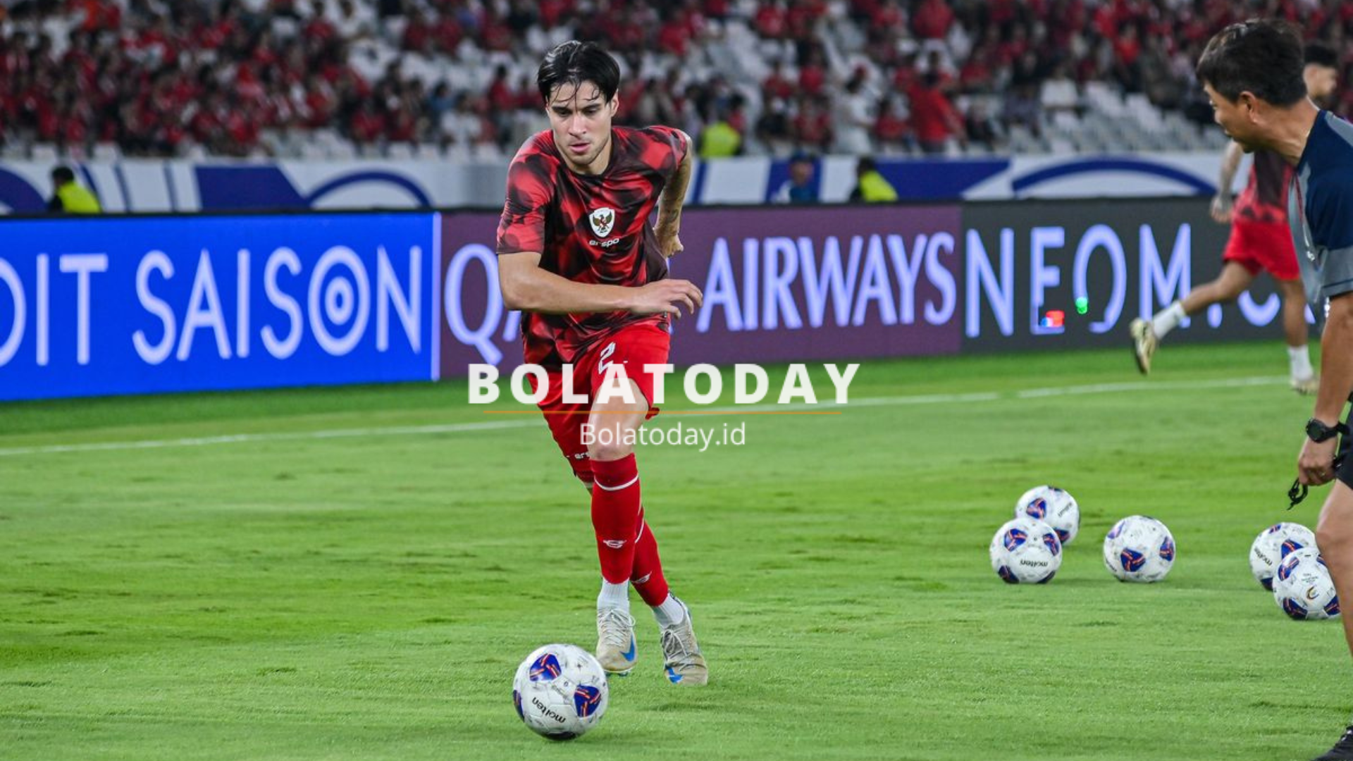 (Foto Kevin Diks Saat Melakukan Training Lanjutan Kualifikasi Piala Dunia Zona Asia 2026 , Dok bolatoday.id0