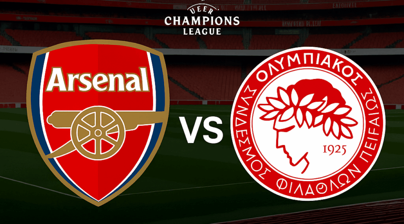 Arsenal vs Olympiacos Liga Champions