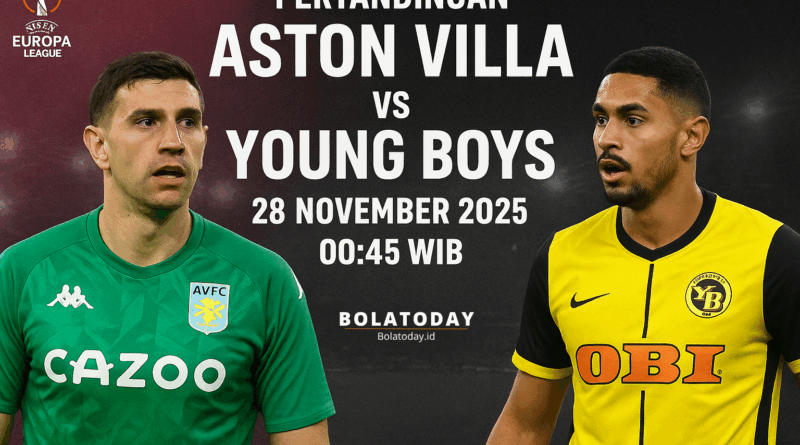 Pertandingan Aston Villa vs Young Boys 28 November 2025